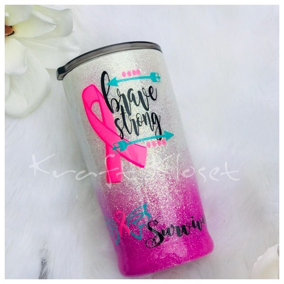 cancer survivors michael kors trainers leopard print Breast Cancer Survivor Hogg 20ozTumbler